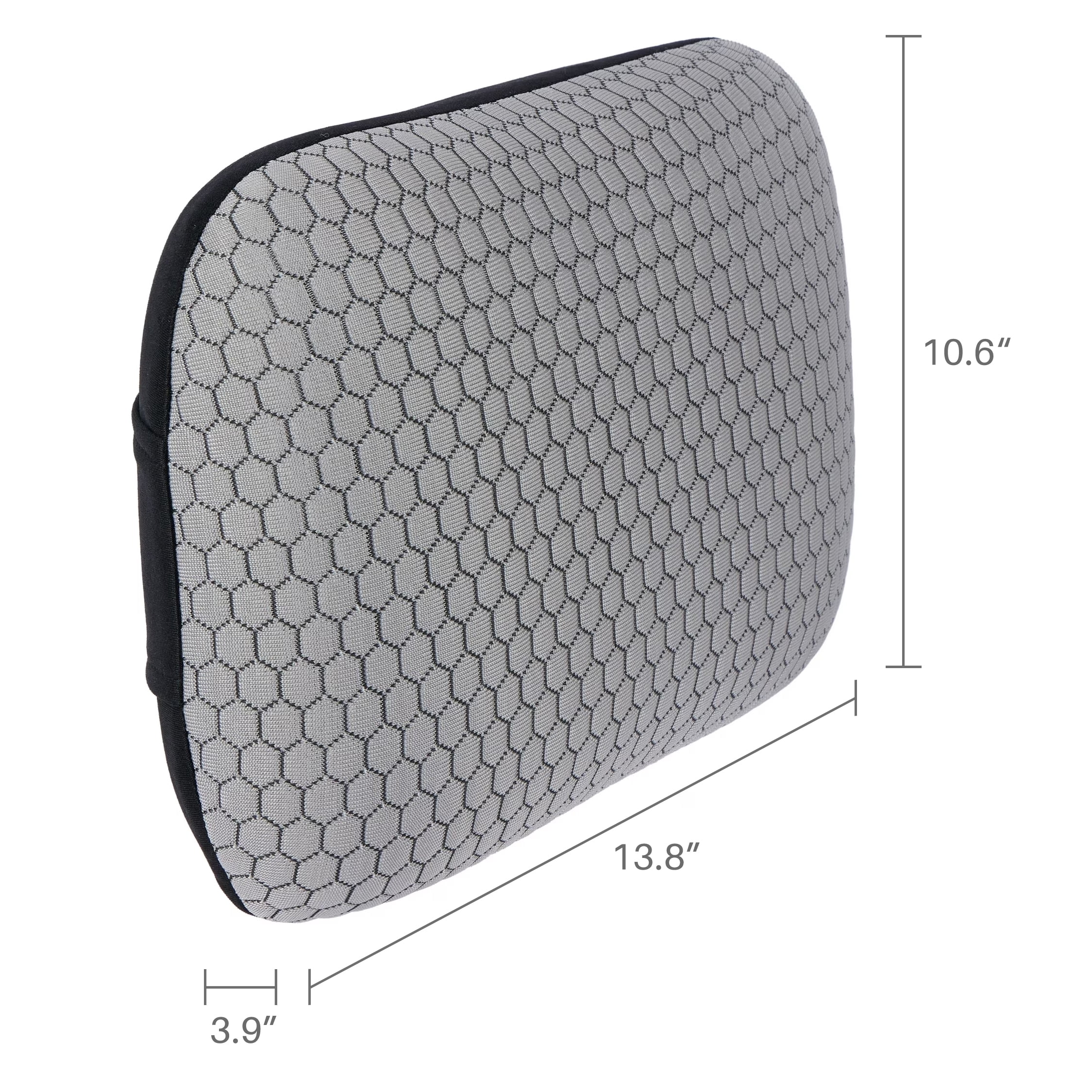 Protégé Cooling Memory Foam Travel Lumbar Support Pillow
