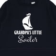 thumbnail image 3 of Inktastic Grandpas Little Sailor Grandchild Sailing Baby Sweatshirt, 3 of 4