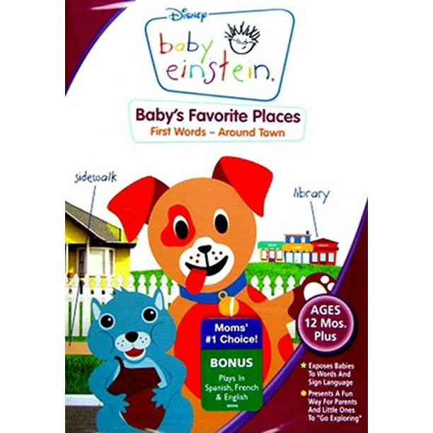 Baby Einstein Baby S Favorite Places First Words Around Town Walmart Com Walmart Com