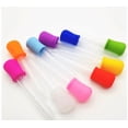 thumbnail image 2 of Plastic Transfer Pipettes, 5ML Durable Food-Grade Plastic Calibrated Graduated Dropper Suitable for Experiment, Art, and DIY, Easy-to-Use and Safe, Liquid Transfer Pipette, 1Pc(Green,4.5x0.8"), 2 of 8