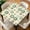Flowers Block, variant on ARTSLION Square Tablecloth Washable Table Cover 54"x54" And 60"x60", Waterproof Square Table Cloth For Indoor And Outdoor, ,54 In,Leaf