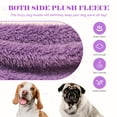 thumbnail image 5 of ZDM Fuzzy Dog Hoodie Dog Sweaters for Large Dogs Soft Double-Sided Plush Fleece Pet Sweater Pet Clothes Coats Hoodie Sherpa Hooded Sweatshirt(Coffee-XXL), 5 of 7