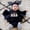 Black, variant on Toddler Bat Costume Toddler Halloween Costume Boy Infant Romper Jumpsuit With Bat Hat Little Girl Outfits 6-12 Months