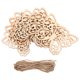 thumbnail image 5 of EeaseMX 50 juegos de recortes de madera sin terminar, formas creativas, manualidades, accesorios de bricolaje, 5 of 7