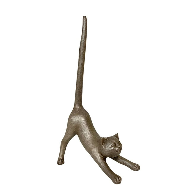 simhoa Paper Towel Holder Farmhouse Countertop for Dining Table Living Room Kitchen Cat
