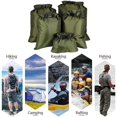 thumbnail image 5 of 6 bolsas secas impermeables (verde), 1,5 l/2,5 l/3 l/3,5 l/5 l/8 l bolsas secas ligeras bolsa seca portátil para senderismo, pesca, camping al aire libre, 5 of 5