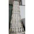 thumbnail image 5 of Pemberly Row 3-Tone Wicker Gray/Off White/Beige Loveseat - Silver Gray Cushion, 5 of 5