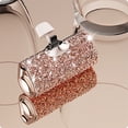 thumbnail image 1 of Cargador portátil Yoloke Bling, pequeño, 5000 mAh, ultracompacto, bonito y brillante, cargador rápido de 5 V y 3,1 A, linterna integrada y conector tipo C., 1 of 3