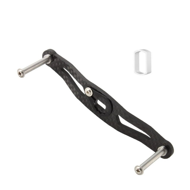Mango de carrete de pesca, equipo de pesca, brazo de metal para pesca en arroyos al aire libre Acero inoxidable 7x4mm105mm