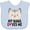 Blue, variant on Inktastic Nana Loves Me Grandchild Girls Baby Bib