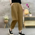 thumbnail image 7 of Roncen Women's Casual Harem Pants - High Waist Loose Fit Trousers with Petite Sizing for Comfortable Style, 7 of 7