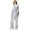 Gray #14, variant on Womens Two Piece Sets Outfits Bow Fleece Fall Sweatpants and Hoodie Relaxed Fit Pullover Outings Sweatsuit, S