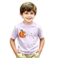 thumbnail image 2 of CONZONE Halloween Toddler Boys Tshirts Short Sleeve Graphic Tees for Boys Crew Neck Spooky Season Casual Tops, 2 of 3