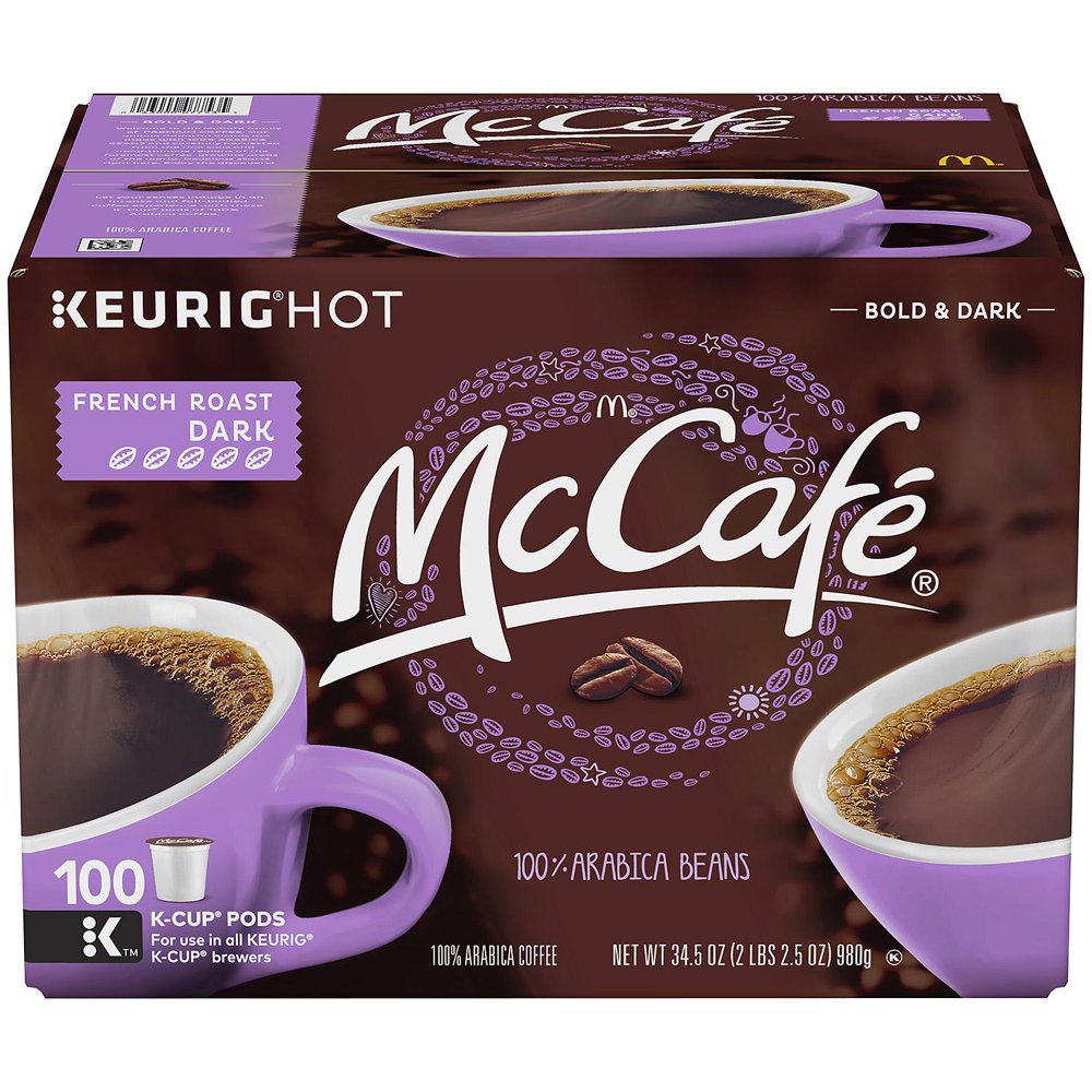 McCafe French Roast KCup Coffee Pods (100 ct.)