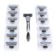 thumbnail image 1 of Pivoting Head Hair Trimmer 6 Layers 12 Blades Stainless Steel Safety Blade Refill System, 1 of 5