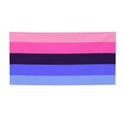 LGBTQ Omnisexual Pride Medium Banner Backdrop Flag Tapestry Party Photography Background Wall Decor
