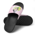 thumbnail image 4 of GZHJMY Stylish Slides for Women Men, Cute Cat in Heart Shape Soft Flexible Slip-on Sandals Slippers, 4 of 7