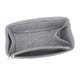 thumbnail image 4 of Bolso de Fieltro Zulema Organizador Impermeable para Cosméticos Gris Claro, 4 of 8