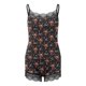 thumbnail image 2 of Gibobby Pijamas de satén para Mujer Navidad Mujeres Sexy Ajustable Encaje Halter Chaleco Top Panty Shorts Set (Gris, S), 2 of 5