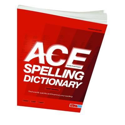 Ace Spelling Dictionary (Best Smelling Axe Body Spray)