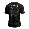 thumbnail image 4 of 2026 New Mexico Soccer Jersey Adult, Mexican Jersey Soccer T-Shirt, Mexico National Team Pattern Crew Neck Short Sleeve Athletic Casual Football Top for Adult, 4 of 6