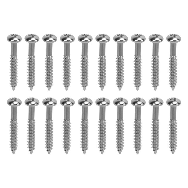 Oubit Vis de Montage de Micro de Guitare, 20 Pcs de Montage de Micro de Basse Vis de Montage de Micro Vis de Haute Intensité