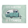 thumbnail image 2 of ThisWear RV Camper Flag Life is Better in A Camper RV Flag Set Camp Gift 2 Pack Horizontal House Flags Multi, 2 of 3
