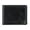 black, variant on Angle Stitch Men's RFID Blocking Slim Bifold Leather Wallet Black