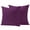 Purple, variant on 2 Pack Outdoor Waterproof Throw Pillow Covers,Retro Dark Purple Linen Bottom Decorative Rectangle Pillow Case Patio Pillowcases for Chair Couch Sofa 20x12in
