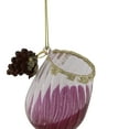 thumbnail image 5 of Northlight 4.25" Red and Clear Glittered Wine Glass Christmas Ornament, 5 of 7