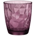 thumbnail image 4 of Juego 6 Vasos Vidrio Italiano Old Fashioned, Colección Diamond Bormioli, Vasos para Agua, Cocteles, Licores o Bebidas en las Rocas, Capacidad 385 Ml, Color Violeta, 4 of 8