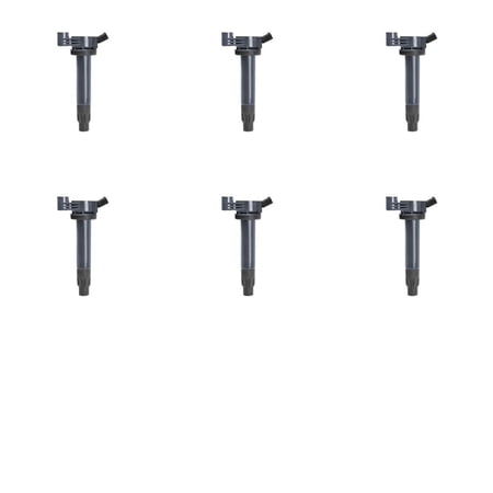 AD Auto Parts 7805-3171 Direct Ignition Coil Pack of 6 Compatible with Lexus Toyota Camry ES330 Highlander RX330 RX400h Solara 2.4L 3.3L 2004-2010