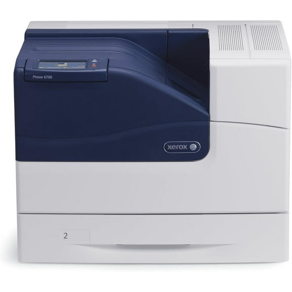 Restored Xerox Phaser 6700/DN Color Laser Printer – Up to 45 PPM Color, Network Ready, Duplex Printing (Refurbished)