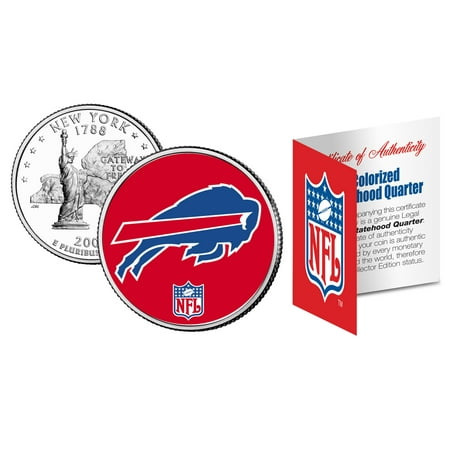 BUFFALO BILLS NFL NY U.S. Statehood Quarter U.S. Coin *Officially (Best Barbecue In Buffalo Ny)