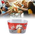 thumbnail image 1 of Cubo de Hielo Elegante Cubo de Hielo de Champán Ovalado Cócteles Cubo Enfriador Cerveza Cubo de Enfriamiento Cerveza Artesanal Congelador Enfriador con Asa ANGGREK Otros, 1 of 8