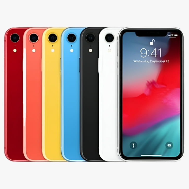 Restored Apple iPhone XR 64GB White LTE Cellular Verizon