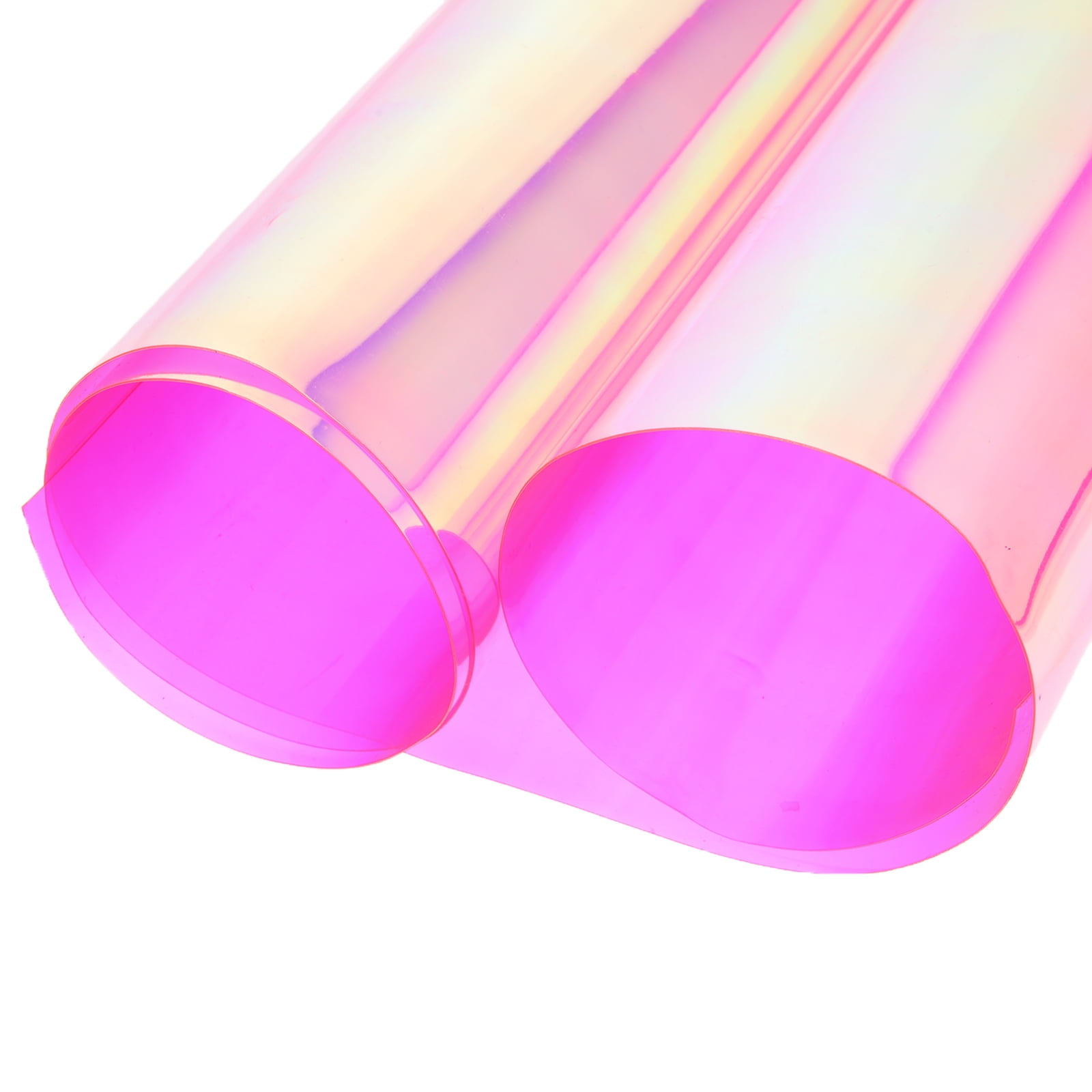 Masteelf 3 Sheets  of DIY Iridescent Film Fabric Decorative Fabric Simple Sewing Costume Materials