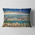 thumbnail image 2 of Designart Aerial View of Central Park - Landscape Photography Throw Pillow - 12x20, 2 of 5