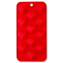 12-Cavity Small Rose Silicone Mold, Red, Valentine's Day by Way To Celebrate
