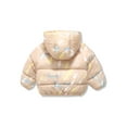 thumbnail image 2 of Bagilaanoe Baby Girls Winter Puffer Jacket Toddler Zipper Quilted Coat 6M 9M 12M 18M 24M 3T 4T Kids Warm Lightweight Hoodie Outwear, 2 of 9