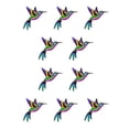 thumbnail image 1 of Bearachild Colgante de pared de colibrí de hierro forjado, decoración Universal para el hogar, sala de estar, apariencia vívida, pájaros para Rosa 10Conjunto, 1 of 6