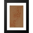 thumbnail image 2 of Pierre Puvis de Chavannes 11x14 Black Modern Framed Museum Art Print Titled - Two Human Studies Lifting a Tile (1854-1855), 2 of 5