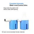thumbnail image 2 of 1" Fully automatic water level control valve Water Tank Water Level Float Valve Water Level Controller ,Easy to Install, 2 of 14