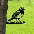 thumbnail image 4 of Stainless Steel Metal Bird On a Branch Tree Art Animals Silhouettes Garden Yard Decoration, 4 of 6