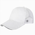 thumbnail image 2 of Cdudpw Classic Snapback Hat Cap Hip Hop Style Flat Bill Blank Solid Color Adjustable Size(White,One Size), 2 of 5