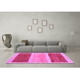 thumbnail image 3 of Ahgly Company Indoor Rectangle Abstract Purple Contemporary Area Rugs, 2' x 4', 3 of 4
