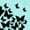 Blue, variant on Women Find Joy In The Little Things T-Shirt Grey Butterfly Top