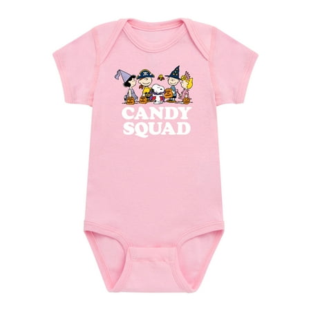

Peanuts - Candy Squad - Infant Baby One Piece