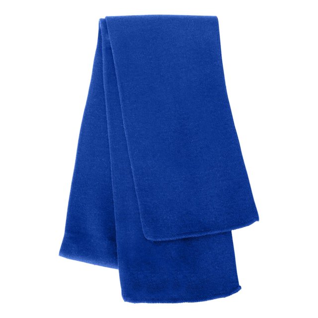 Sportsman Knit Scarf, One Size, Royal