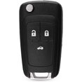 thumbnail image 1 of 3 Buttons Car Key Fob Case Remote Control Replacements Compatible for Opel Vauxhall Buick Astra Insignia Vectra Chevrolet Cruze Aveo Spark Captiva Orlando (1 Pcs) S01, 1 of 6